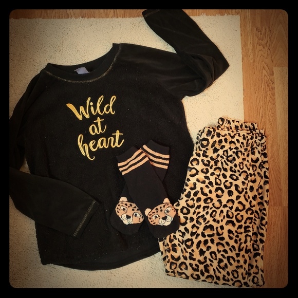 Secret Treasures Other - Soft Pajamas, Leopard Print